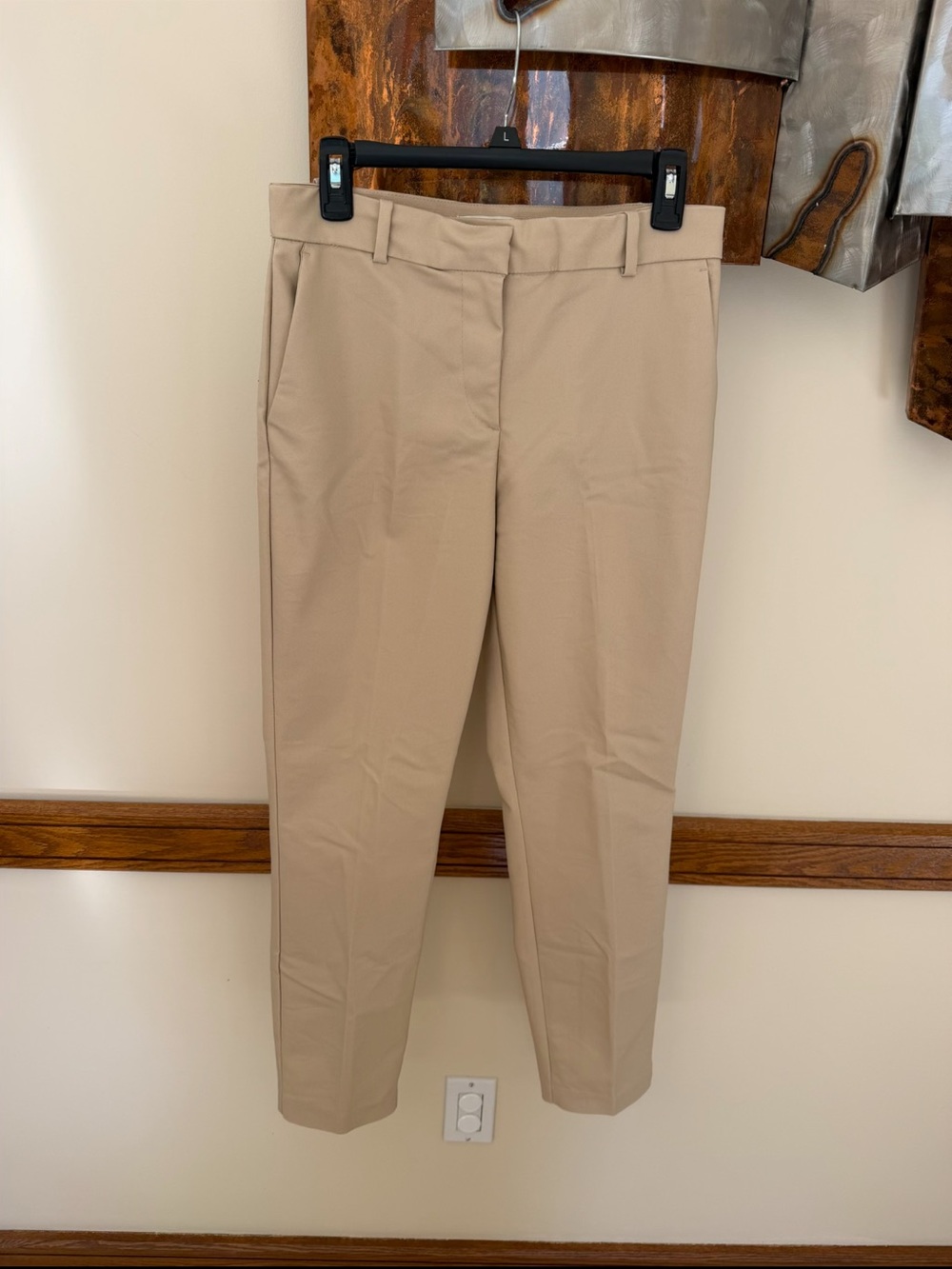 H&M Slacks tan Size 8